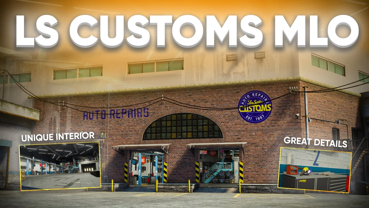 LS Customs MLO – Fully Open Source | High-Quality FiveM Map